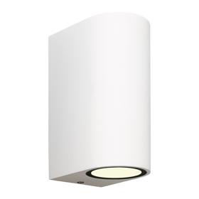 M6511  Kandanchu Round Wall Lamp 2 Light Sand White